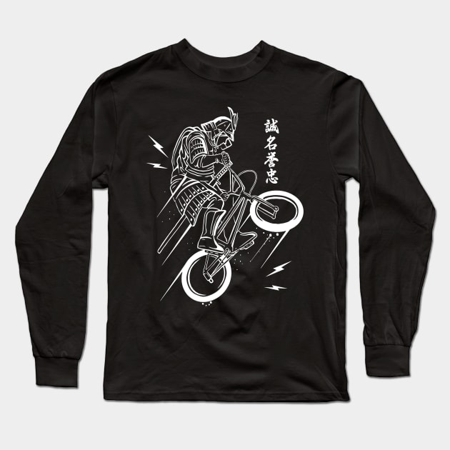 Samurai Rider Long Sleeve T-Shirt by CRD Branding
